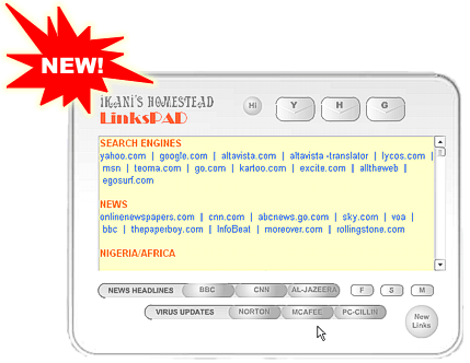 LinksPAD screenshot